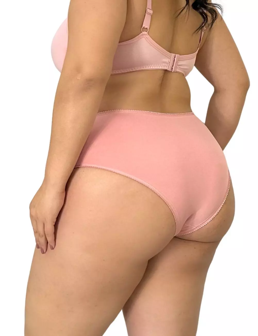 Calçola Em Microfibra plus size Renda