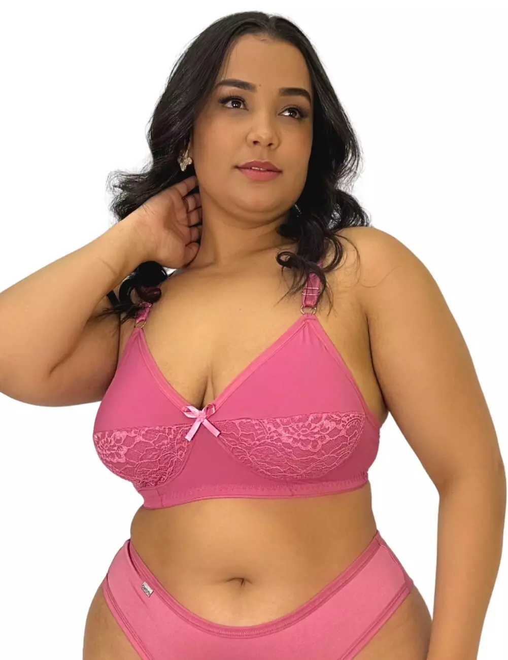 sutia plus size microfibra conforto