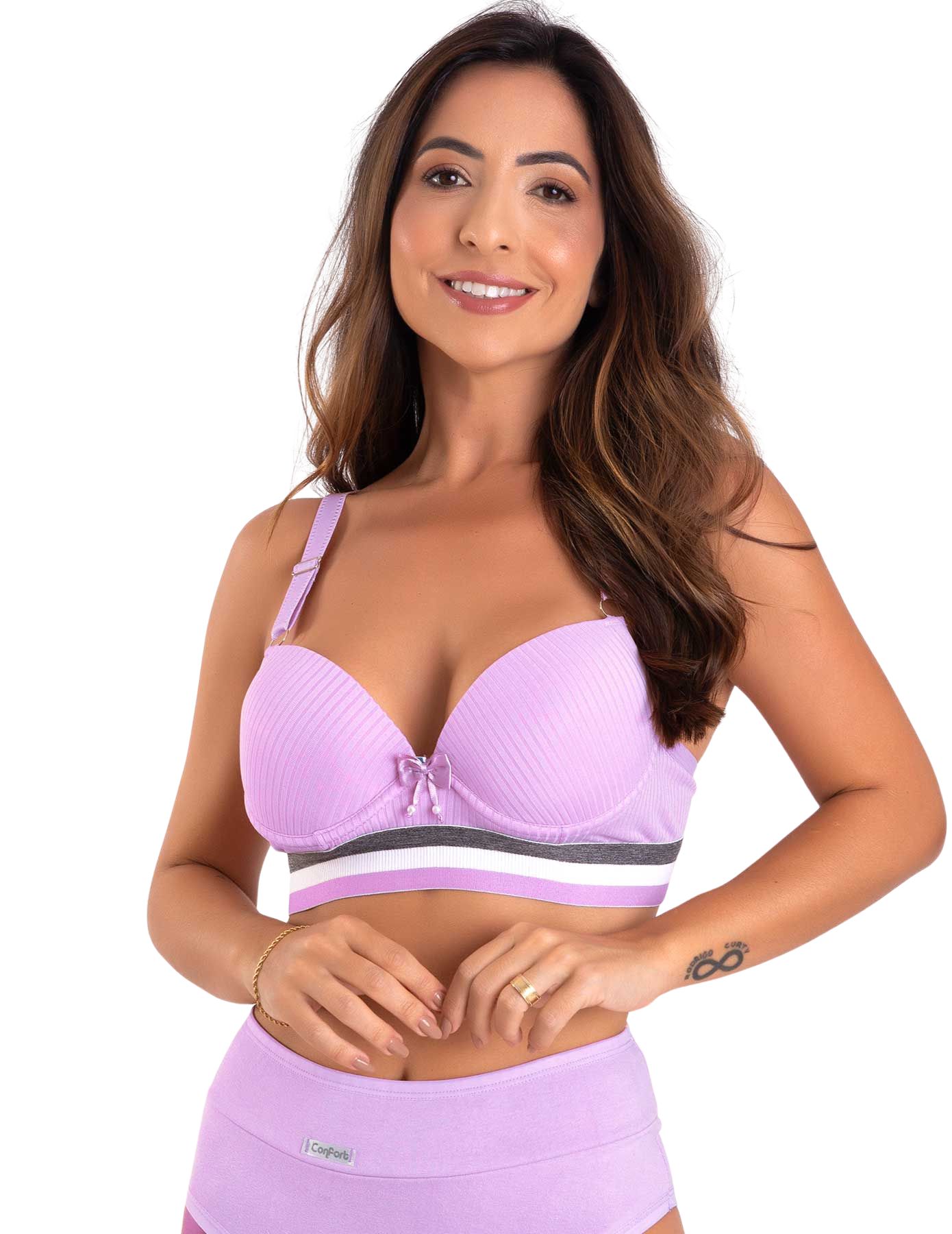 Sutia-com-Bojo-Canelado-Conforto-lilas-STBMF023 Sutia com Bojo Canelado Conforto lilas