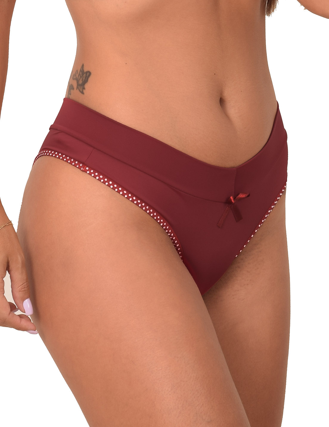 TANGA POLIAMIDA CÓS DUPLO E VIÉS ESTAMPADO - TGAMF020 TANGA POLIAMIDA CÓS DUPLO E VIÉS ESTAMPADO - TGAMF020