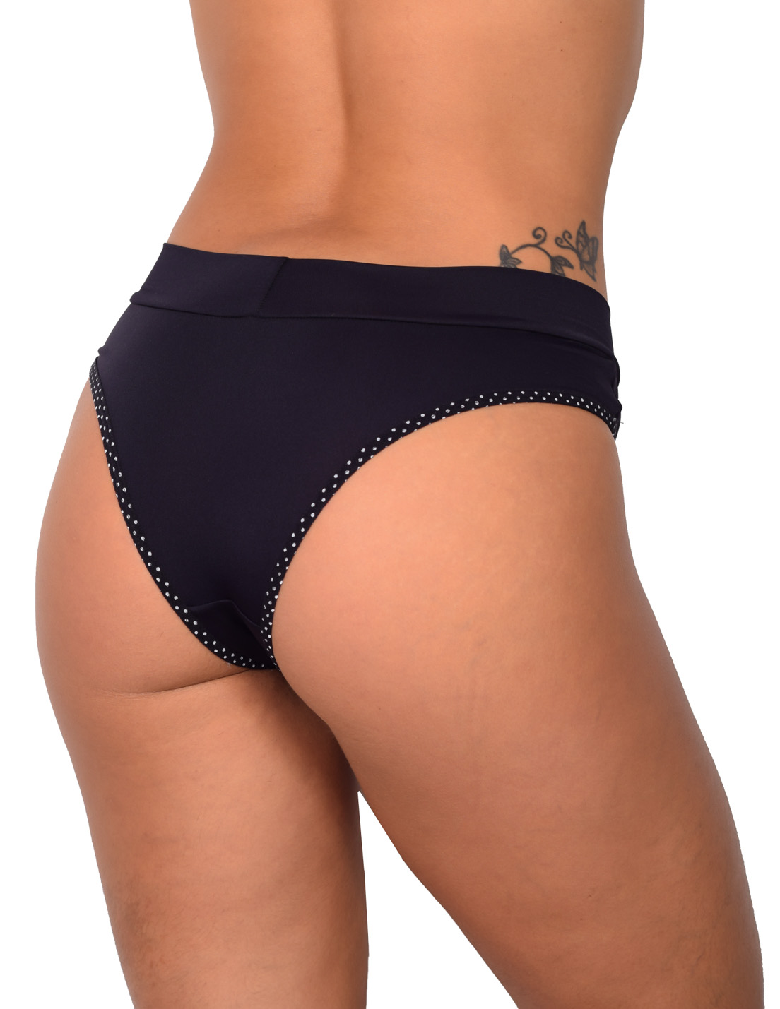 Tanga Poliamida Cós Duplo e Viés Estampado TANGA POLIAMIDA CÓS DUPLO E VIÉS ESTAMPADO - TGAMF020