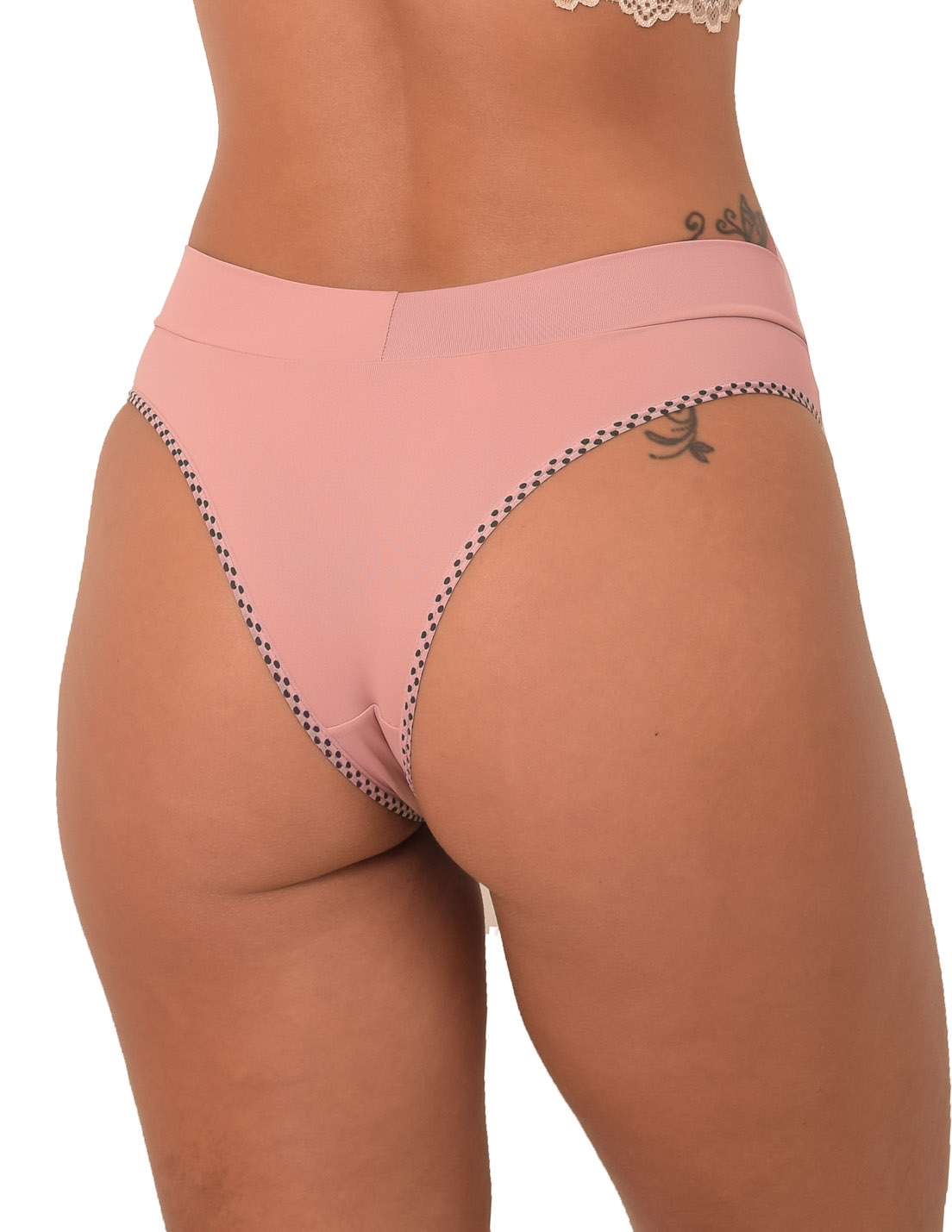 TANGA POLIAMIDA CÓS DUPLO E VIÉS ESTAMPADO - TGAMF020 TANGA POLIAMIDA CÓS DUPLO E VIÉS ESTAMPADO - TGAMF020